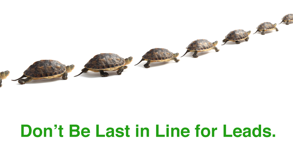 Don't Be Last in Line for Leads...