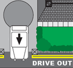 car turntable - drive off - image