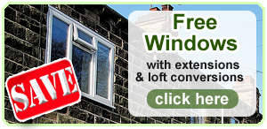 free windows and doors on loft and garage conversions