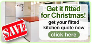 fitted kitchen for christmas