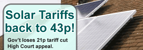 solar tariffs back to 43p - click here
